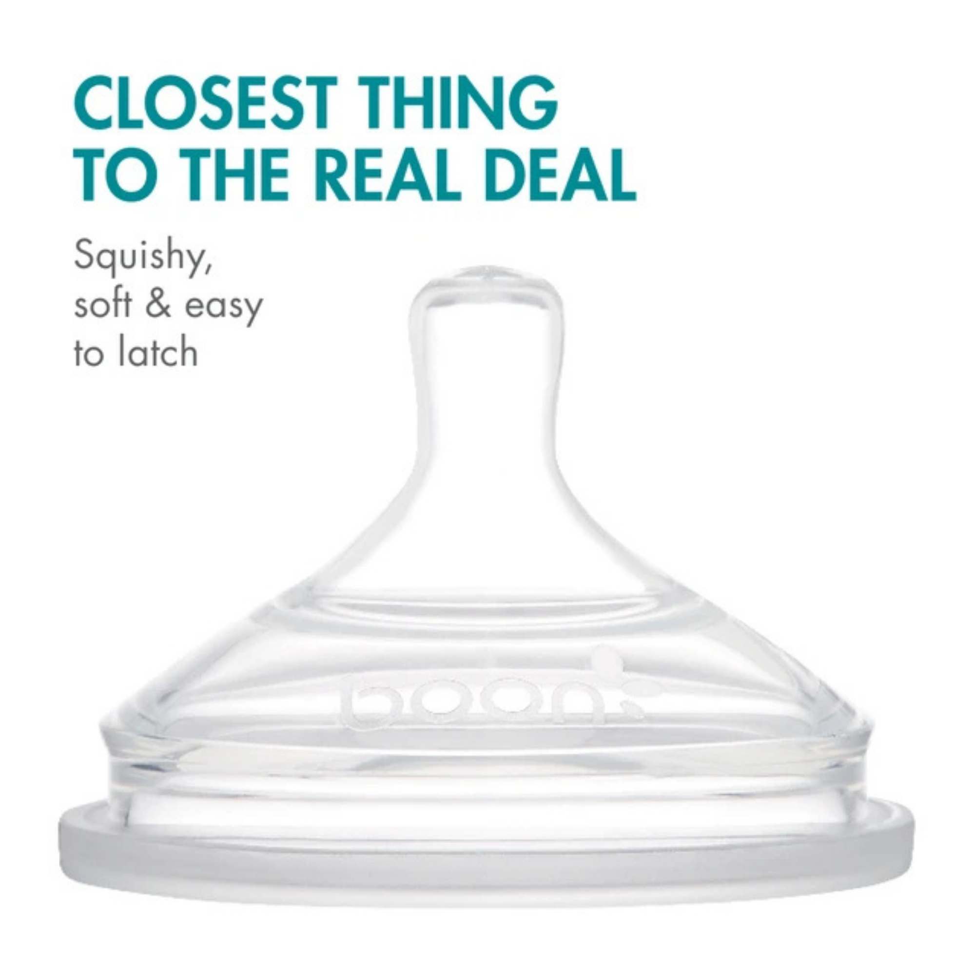 BOON Nursh Nipples (3-Pack)