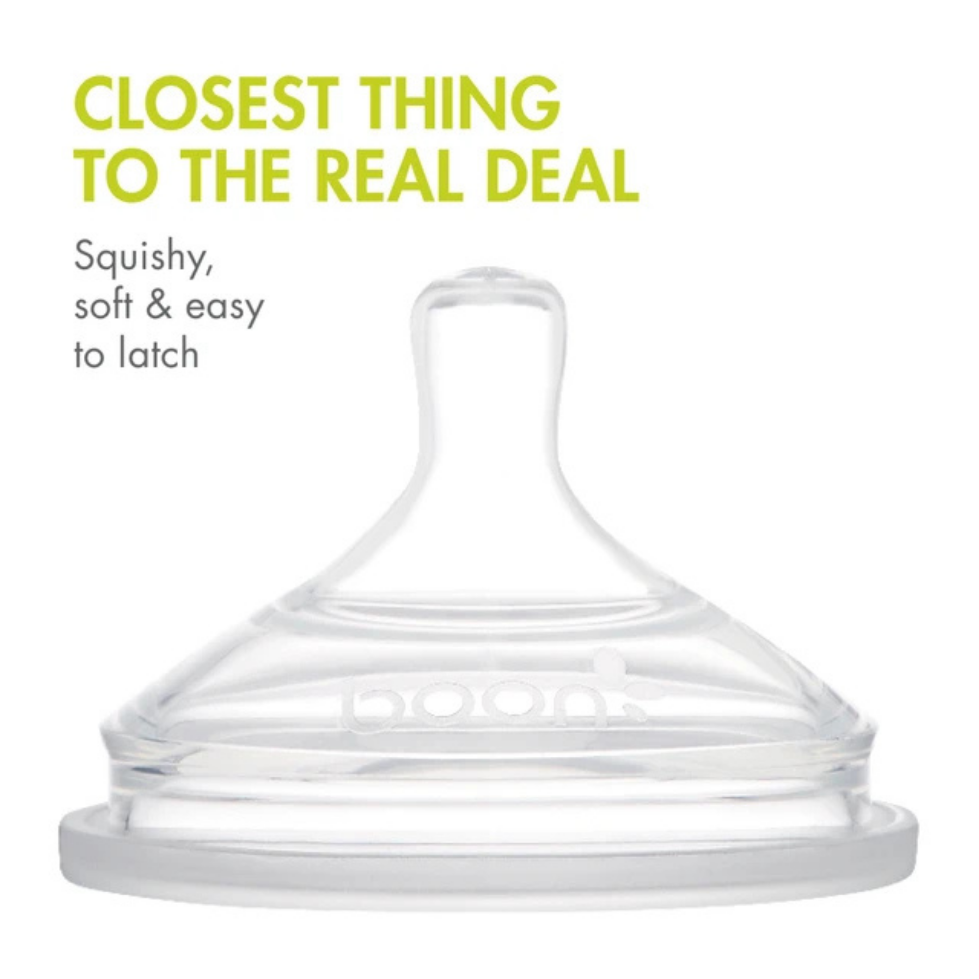 BOON Nursh Nipples (3-Pack)