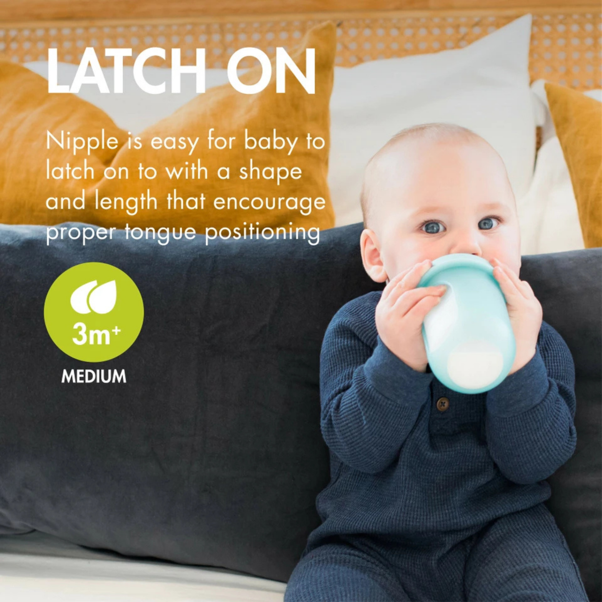 BOON Nursh Silicone Bottle (3-Pack)