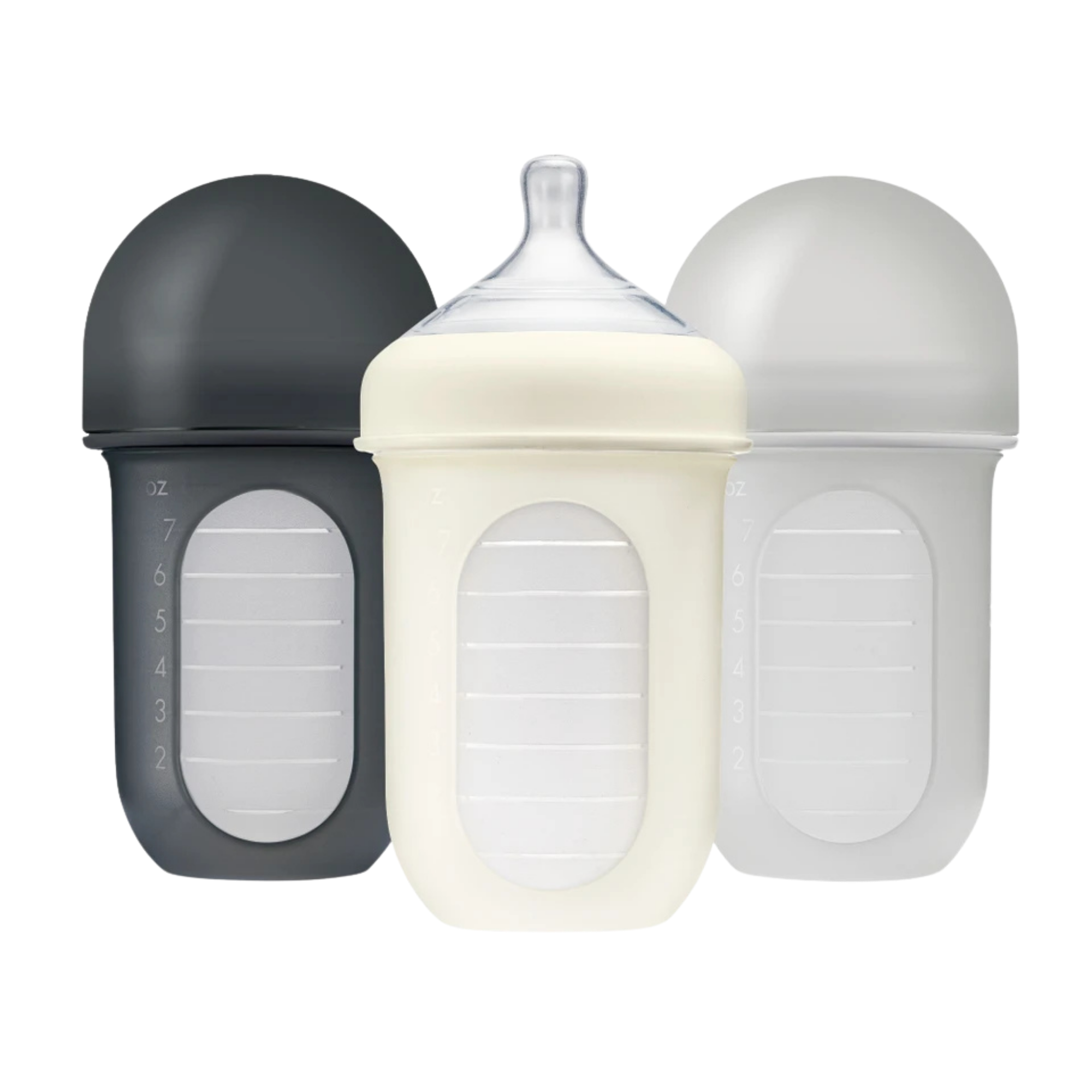 BOON Nursh Silicone Bottle (3-Pack)