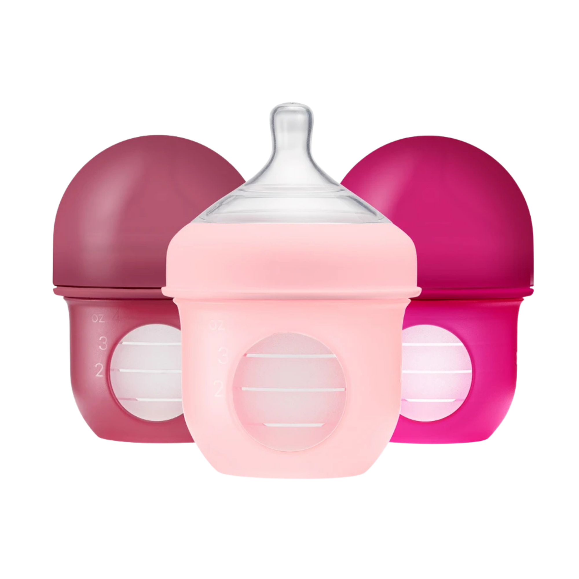 BOON Nursh Silicone Bottle (3-Pack)
