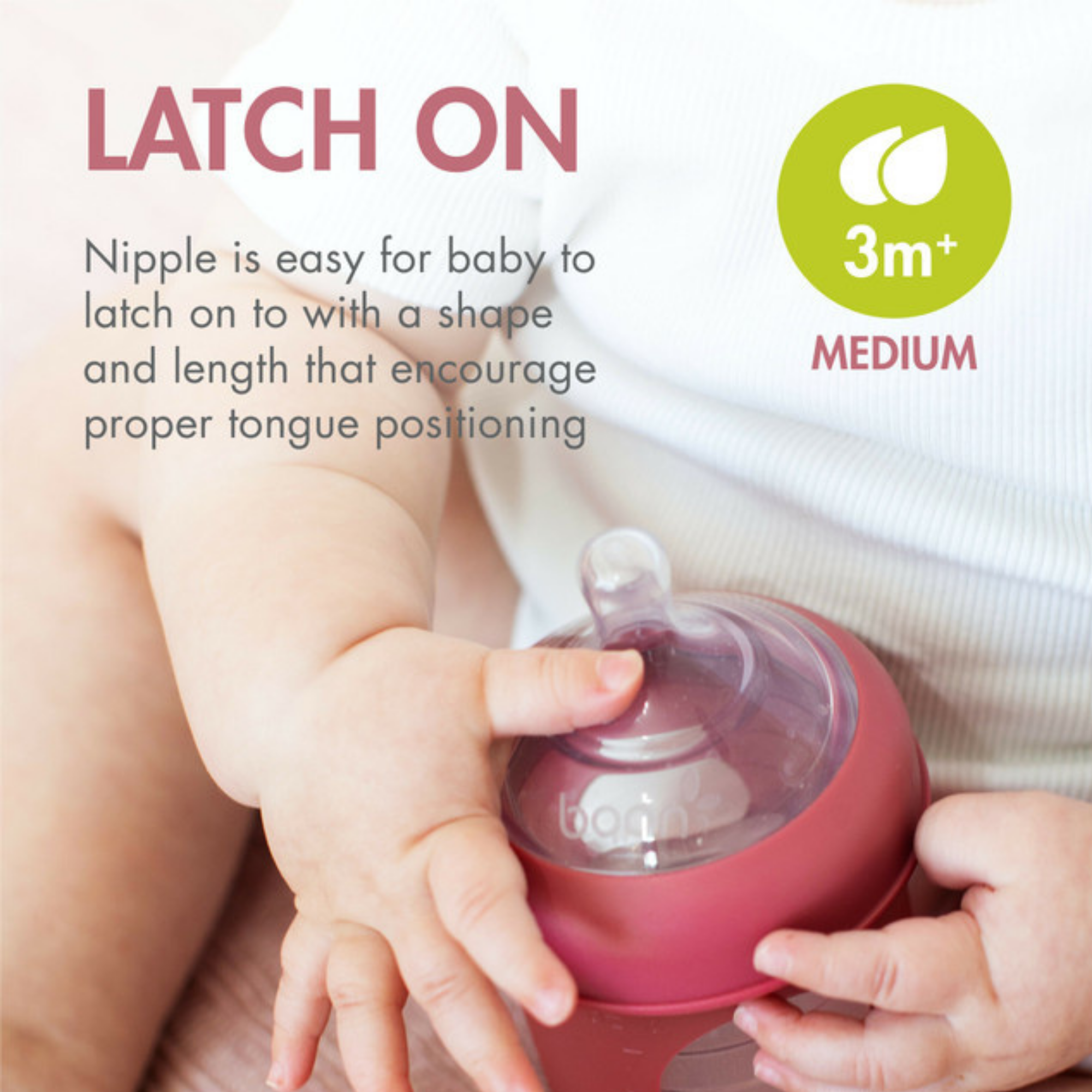 BOON Nursh Silicone Bottle (3-Pack)