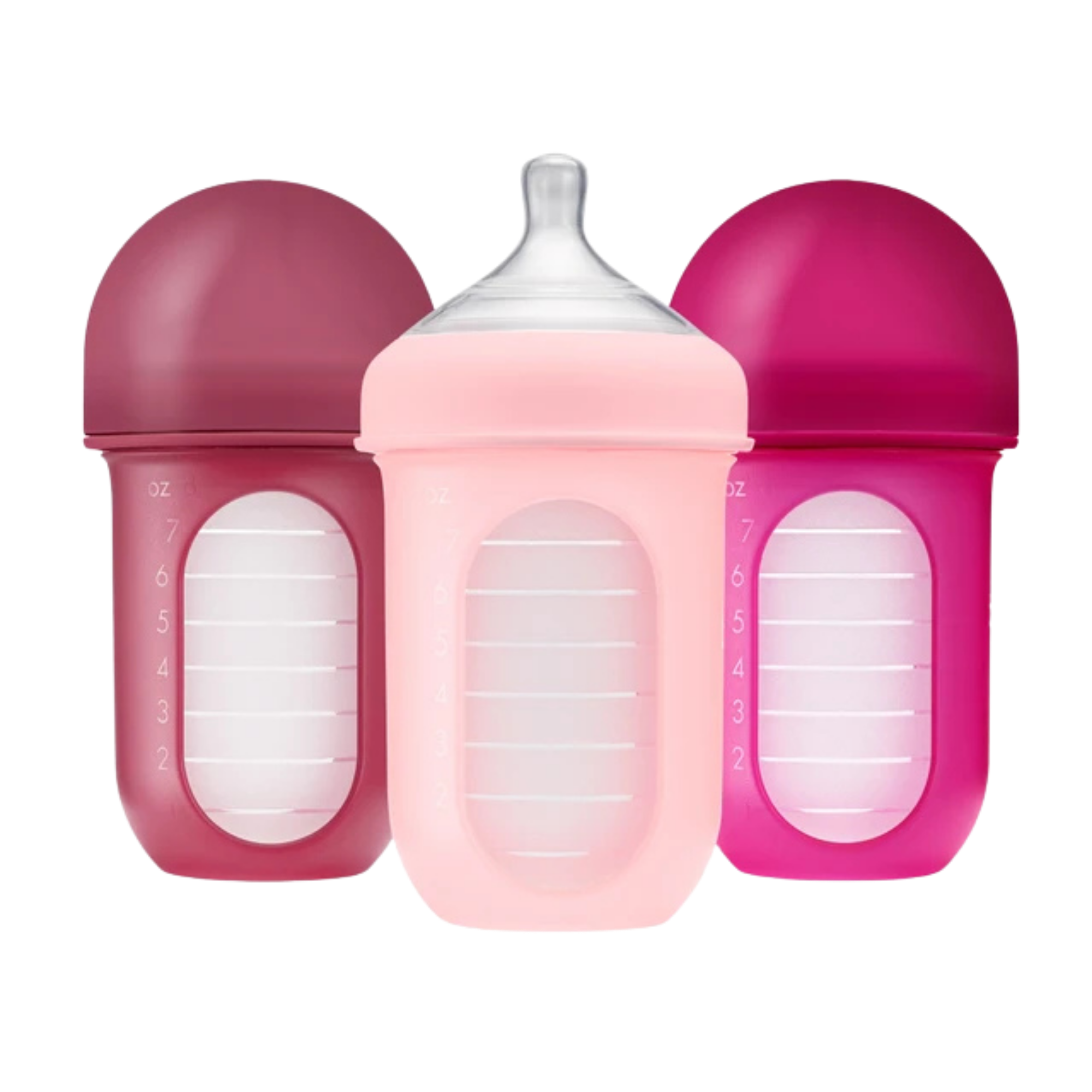 BOON Nursh Silicone Bottle (3-Pack)