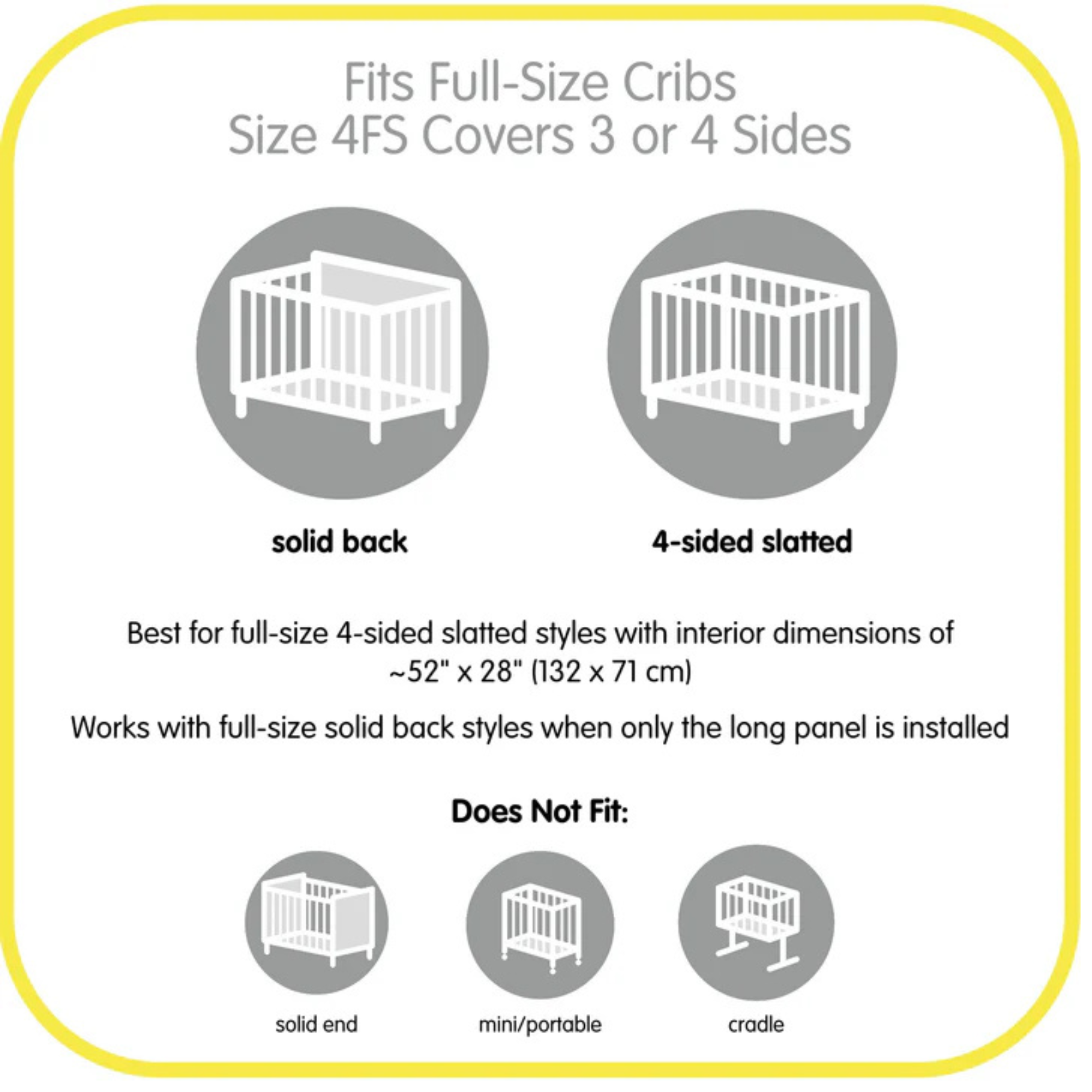 Doublure en mousseline de luxe BREATHABLEBABY (4 mm d'épaisseur) - Blanc