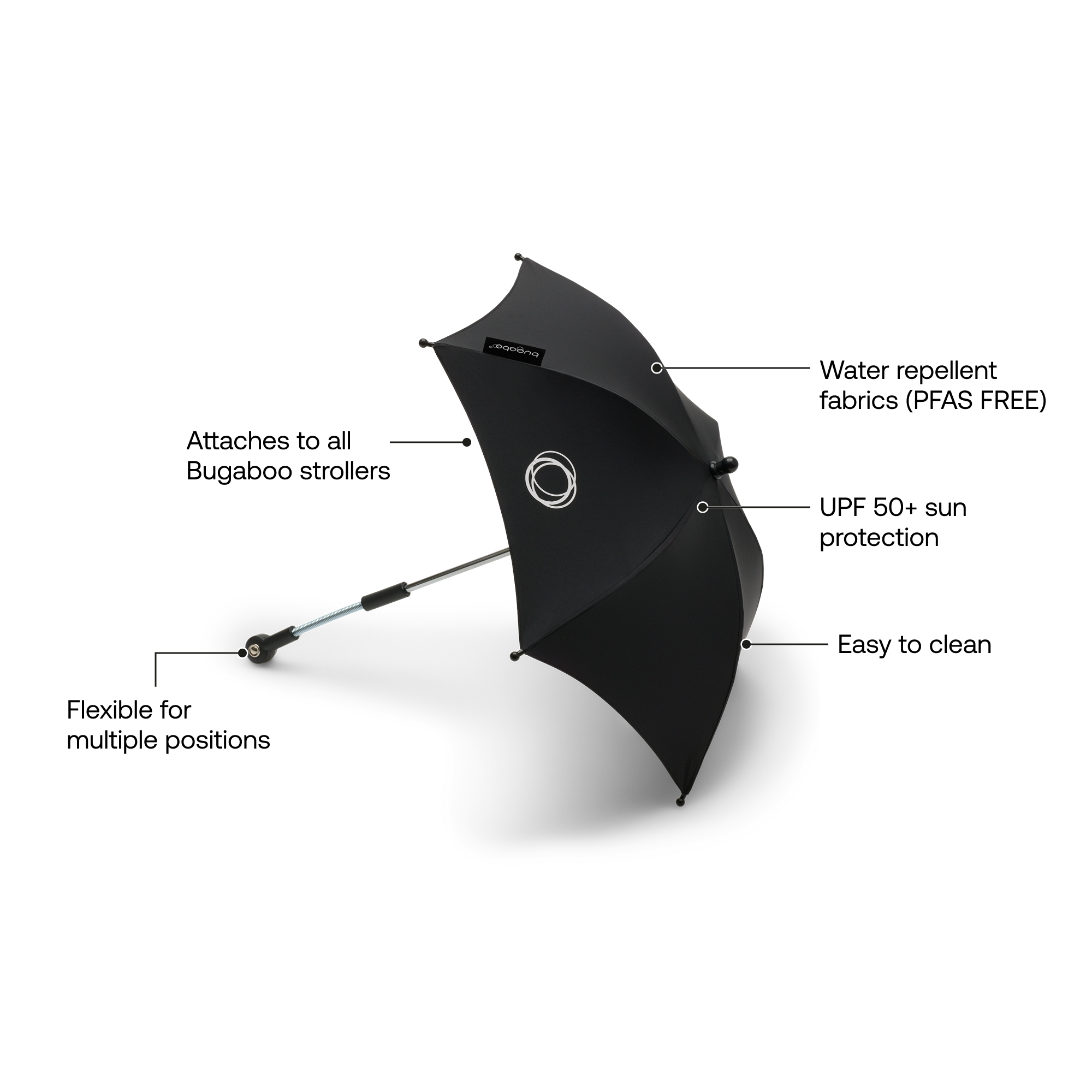 BUGABOO Parasol+ - Black