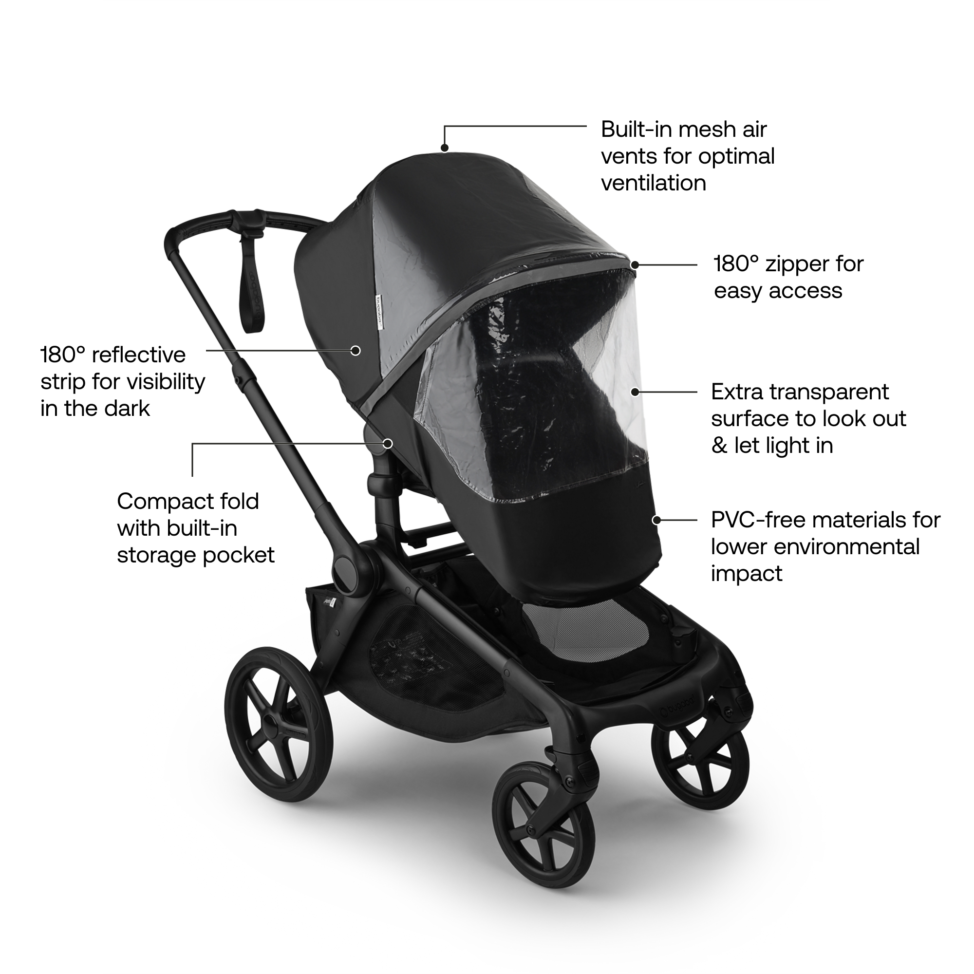 BUGABOO Butterfly 2 Rain Cover