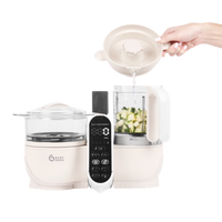 Thumbnail for Babymoov Duo Meal Station - Mineral Off White