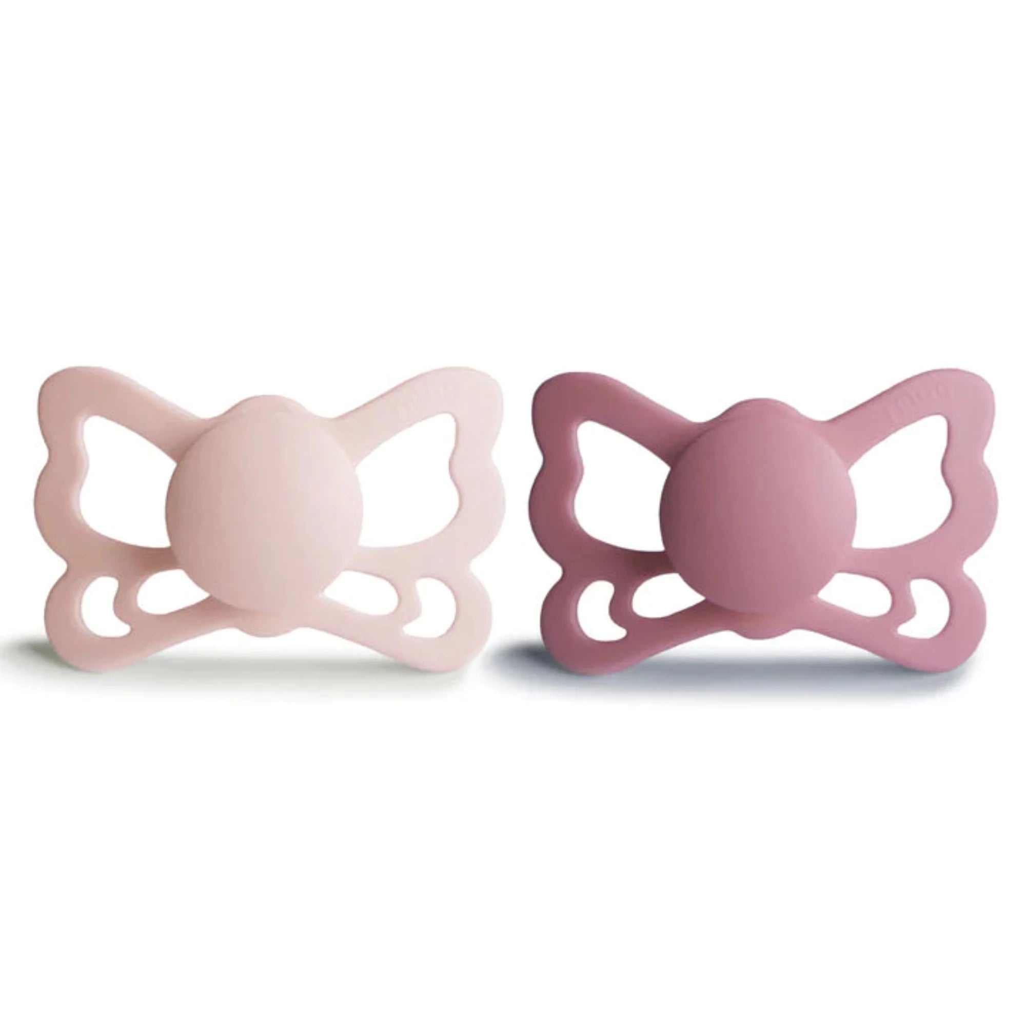 Sucette anatomique en silicone MUSHIE Frigg Butterfly pour bébé