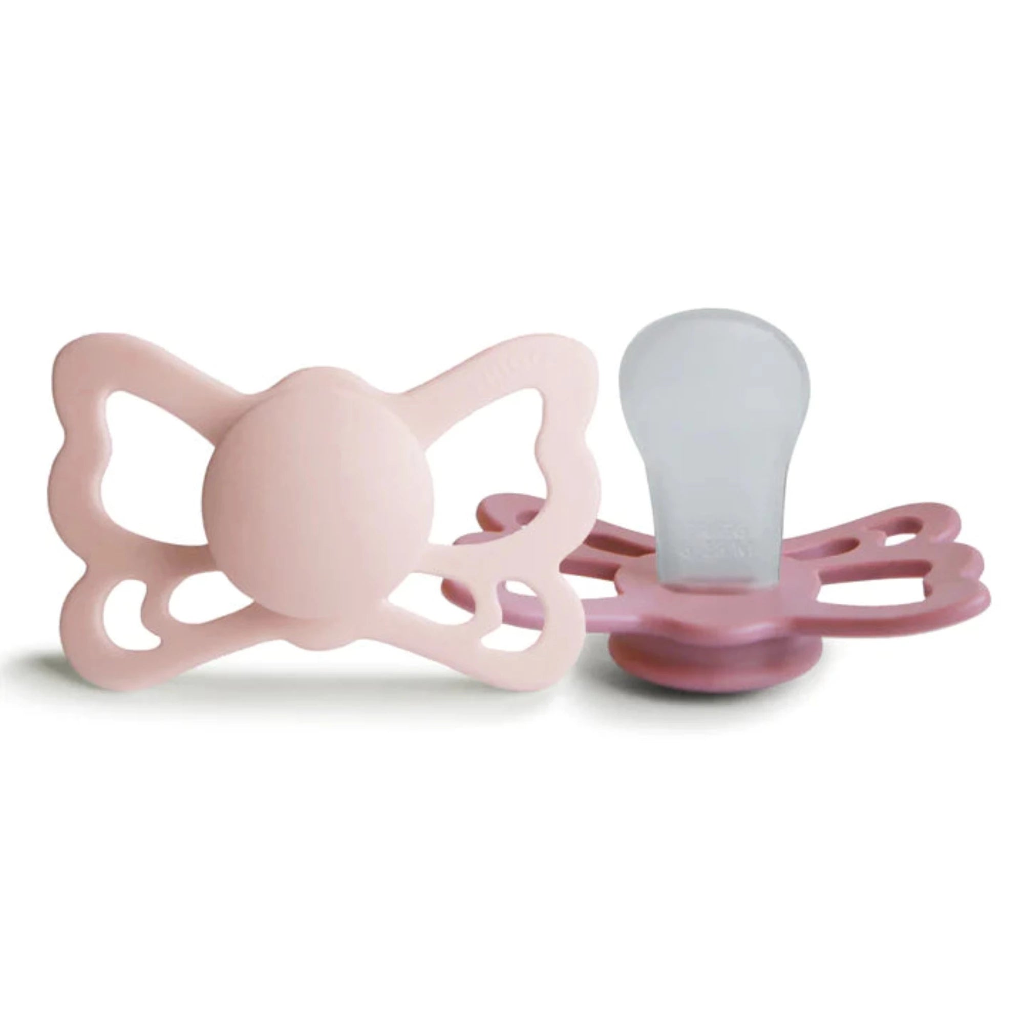 Sucette anatomique en silicone MUSHIE Frigg Butterfly pour bébé
