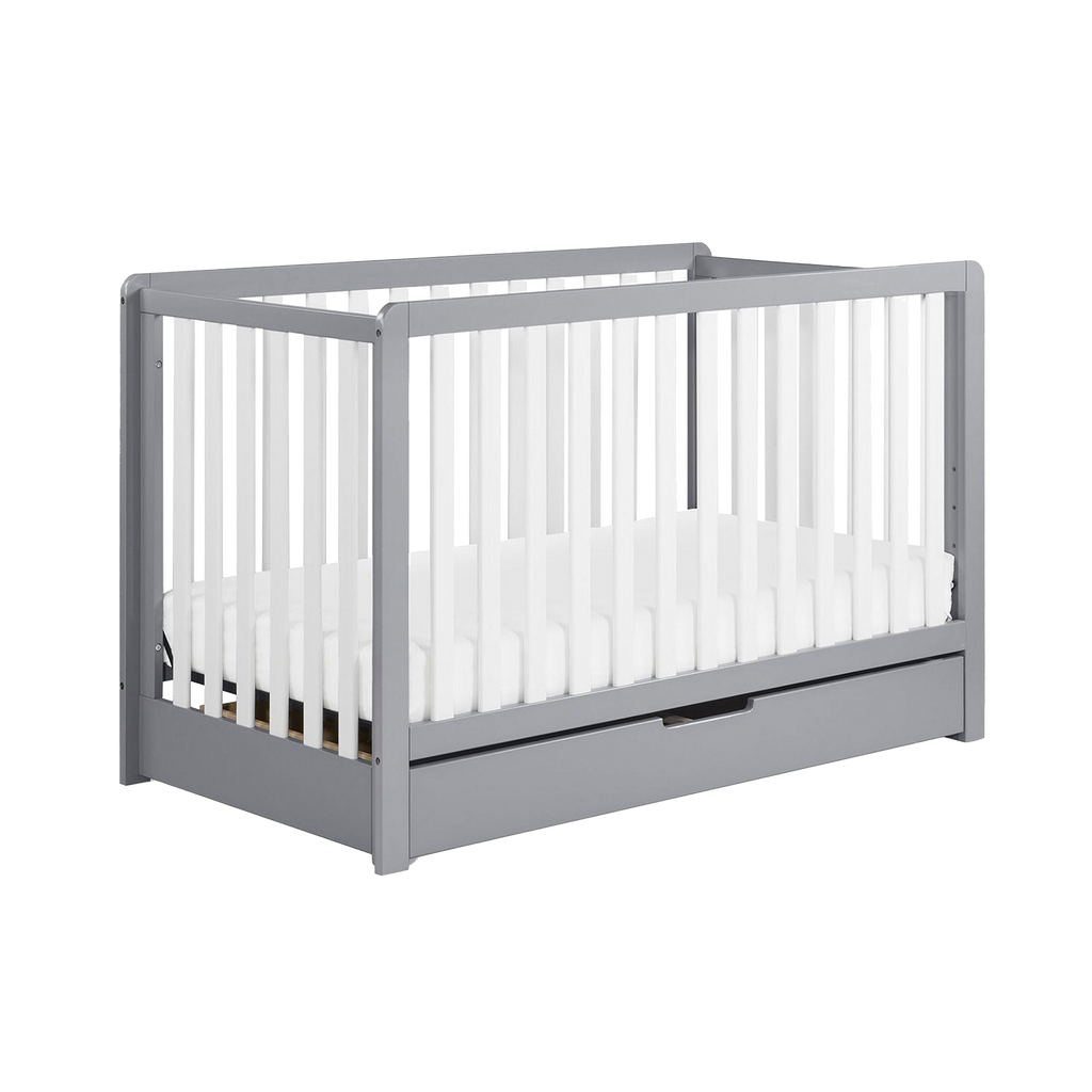 Trundle Drawer Crib Trundle Under Crib Roll-Out Storage Trundle