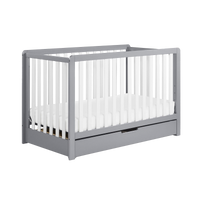 Thumbnail for CARTERS by DAVINCI Colby 4-in-1 Convertible Crib w/ Trundle Drawer