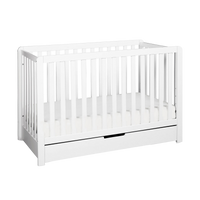 Thumbnail for CARTERS by DAVINCI Colby 4-in-1 Convertible Crib w/ Trundle Drawer