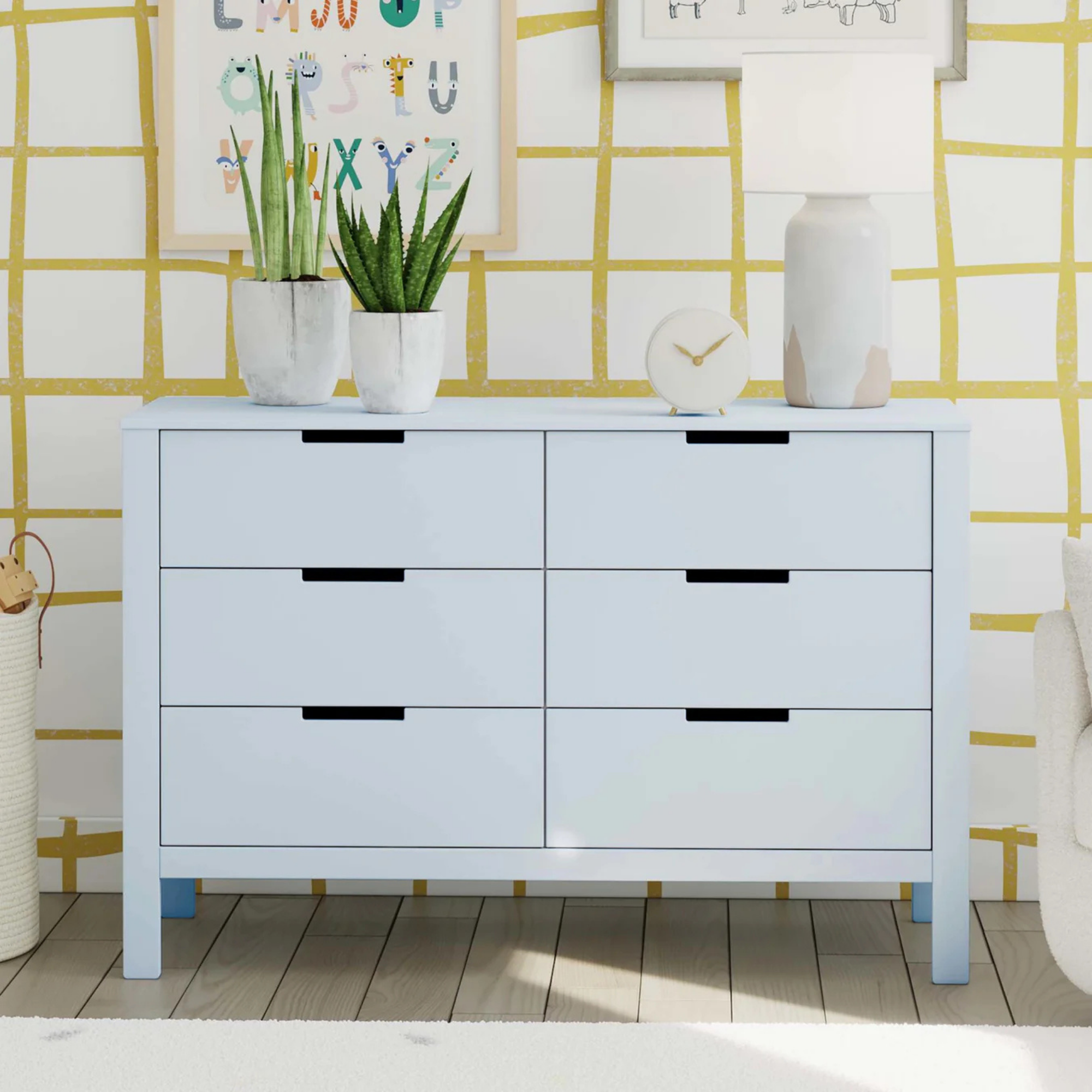 Commode double à 6 tiroirs Colby de CARTERS by DAVINCI