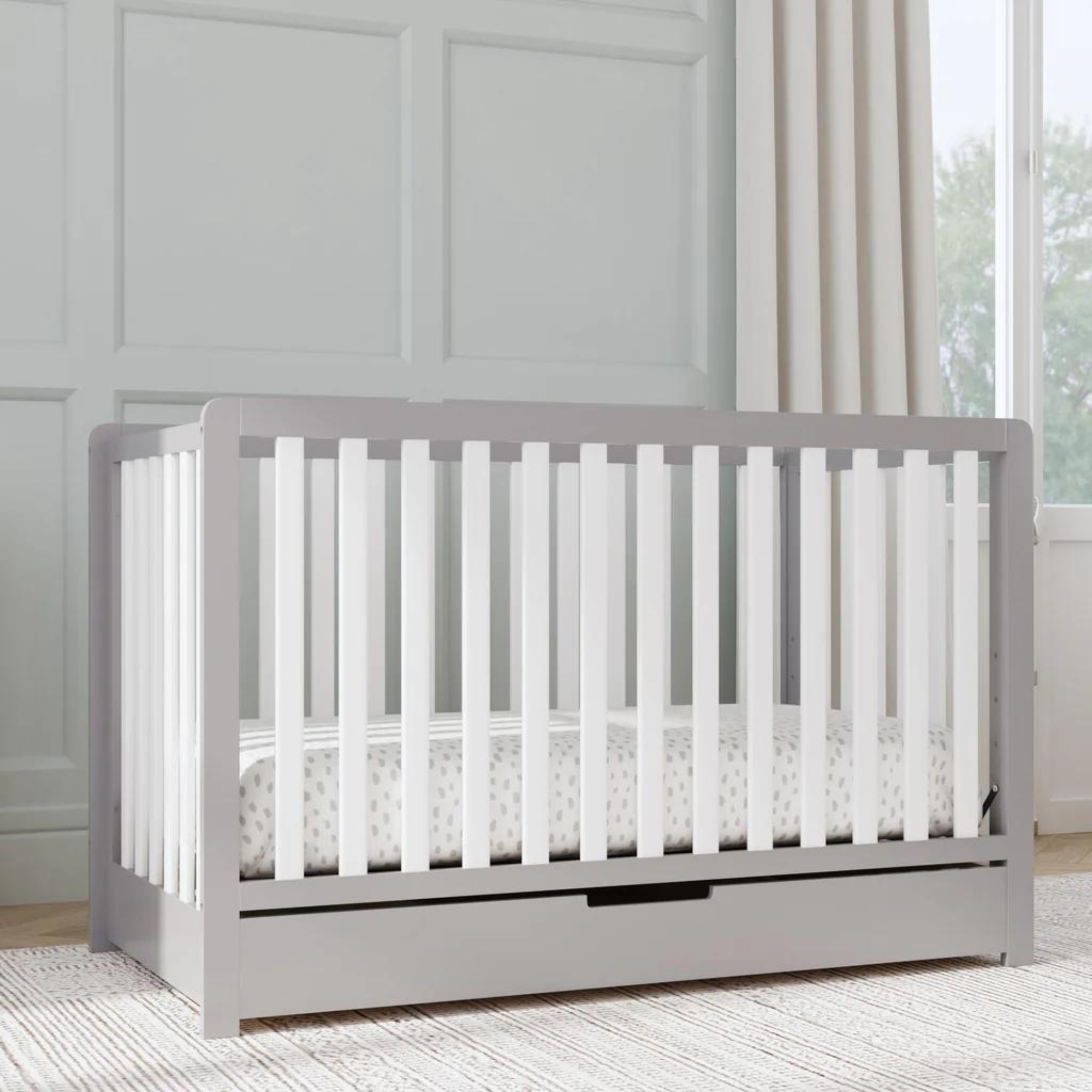 CARTERS by DAVINCI Colby 4-in-1 Convertible Crib w/ Trundle Drawer