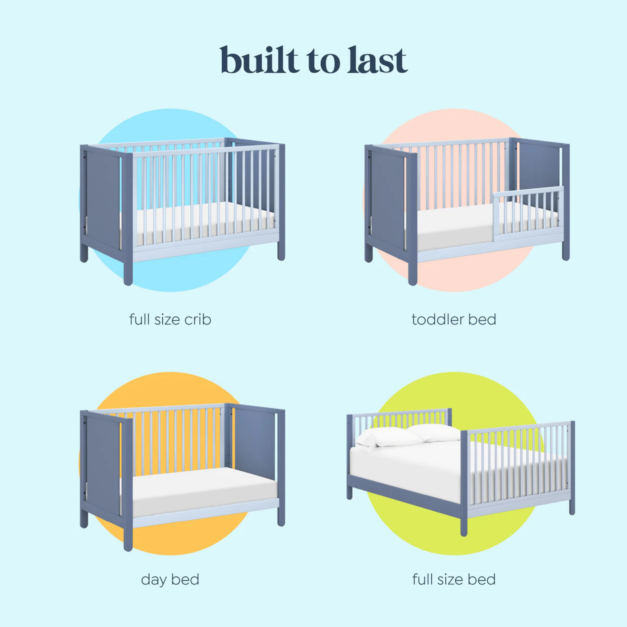 Lit bébé convertible 4 en 1 Marisol de CARTERS by DAVINCI