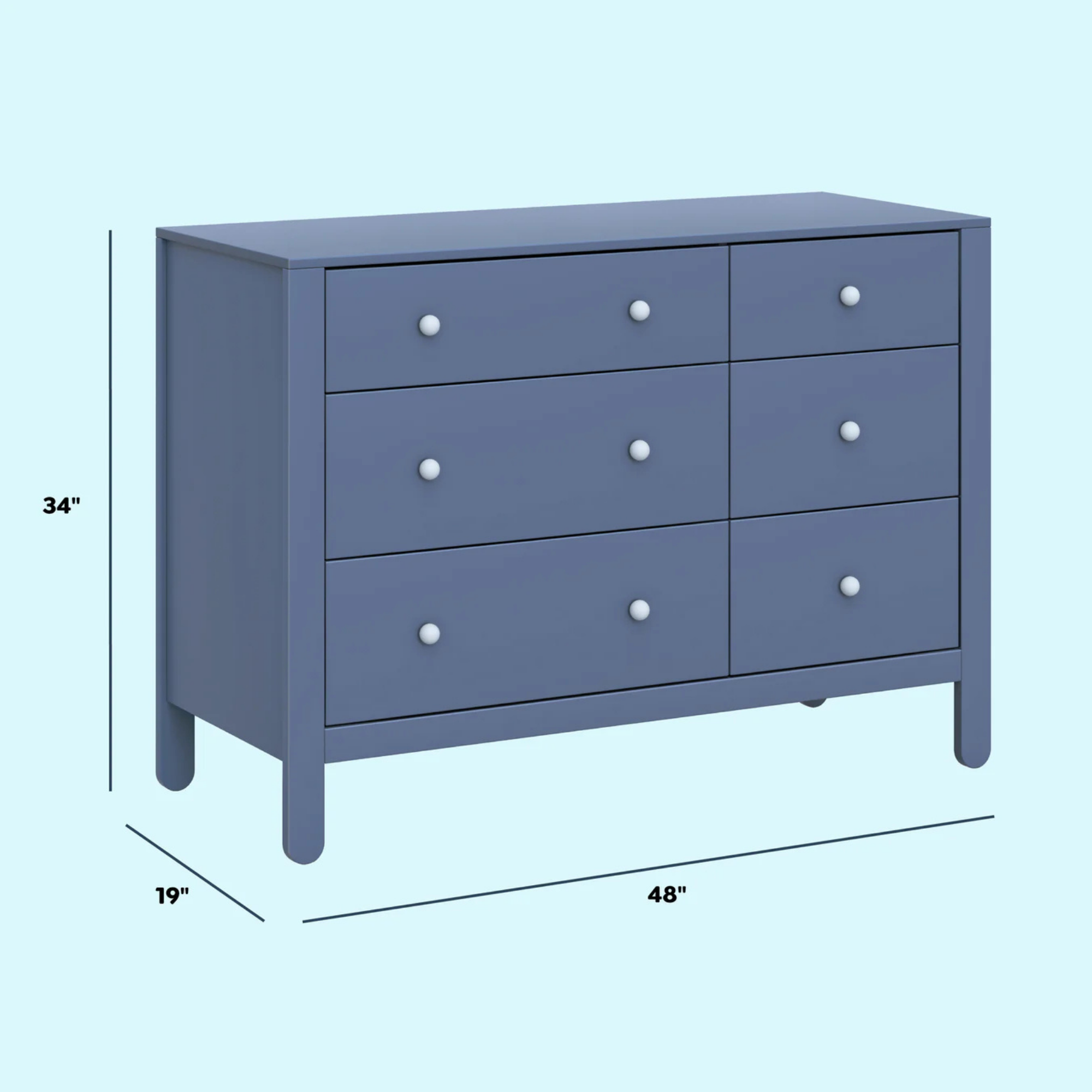 CARTERS by DAVINCI Marisol 6-Drawer Dresser