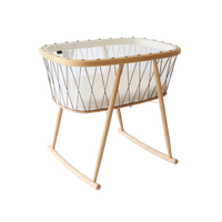 Thumbnail for CHARLIE CRANE Kumi Mesh Cocoon Bassinet