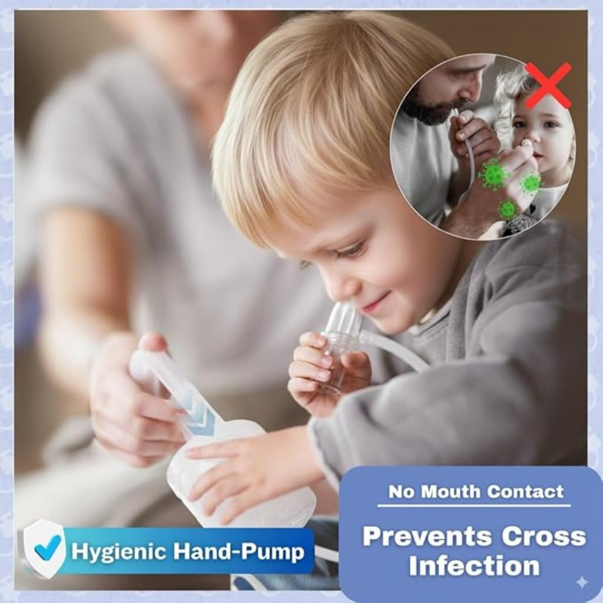 CHIBOJI Hand Pump Nasal Aspirator