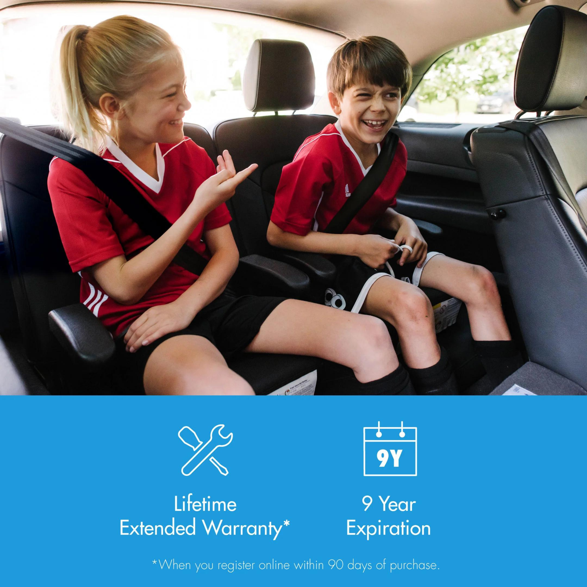 CLEK Ozzi Booster Seat - Carbon