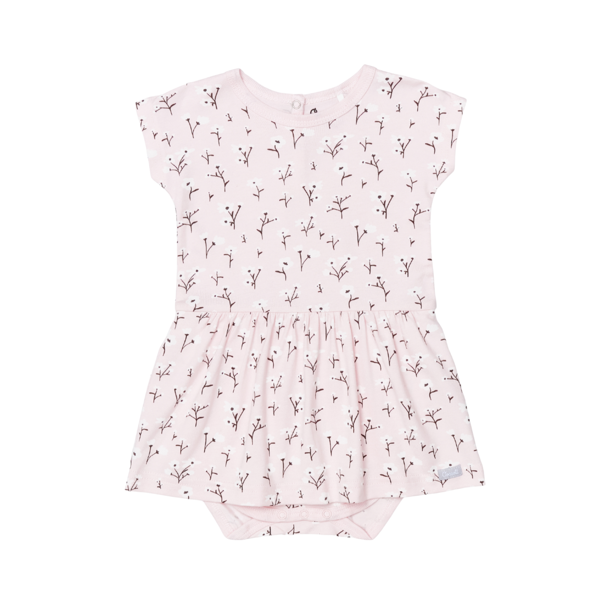 COCCOLI Cotton-Modal Romper - Floral