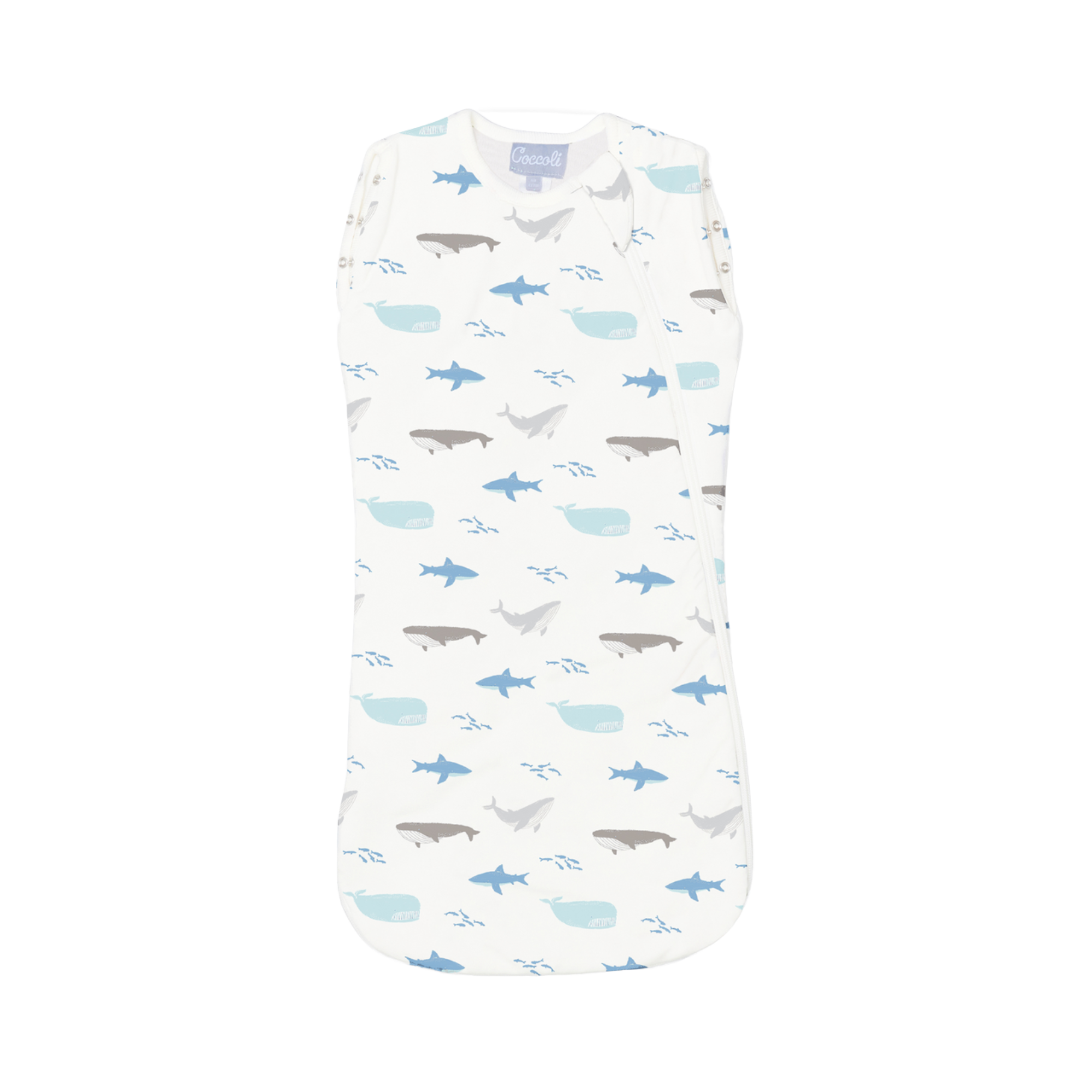 COCCOLI Modal 0.5T Sleepsack Newborn - Ocean Life