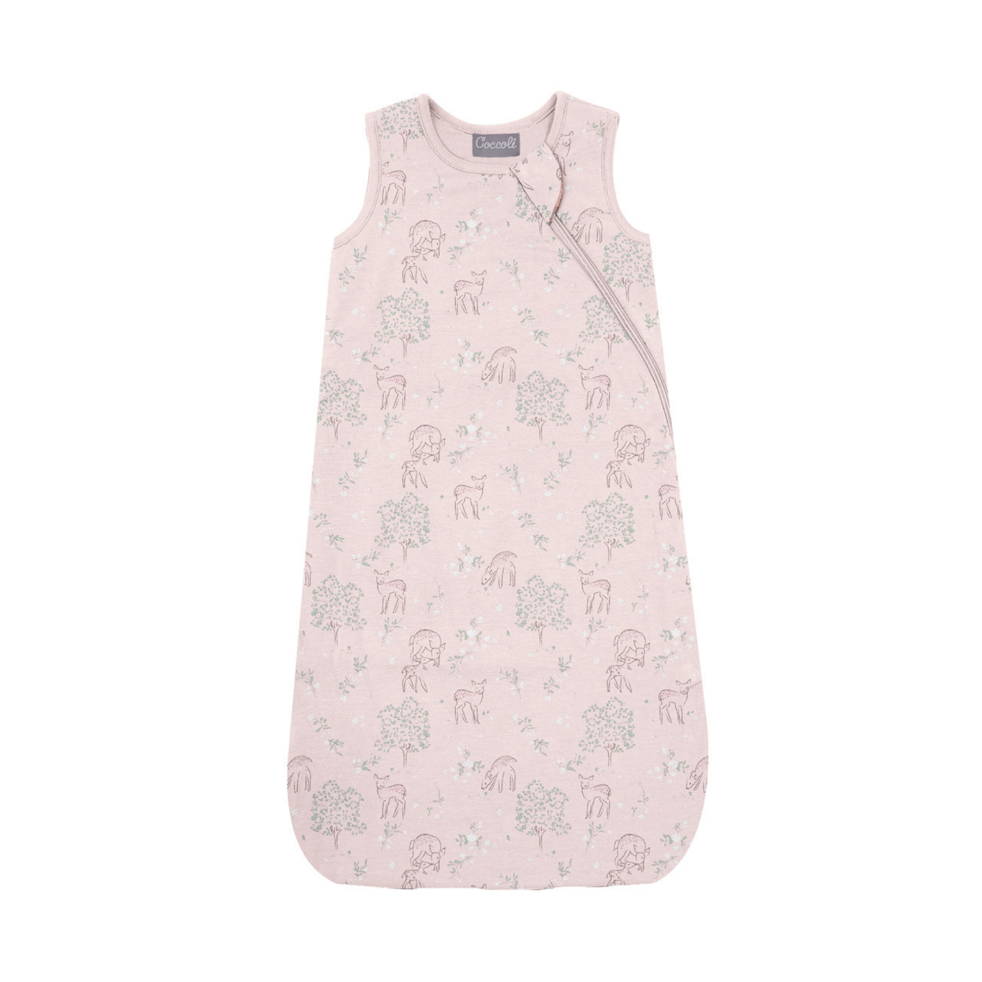 COCCOLI Modal 1.5T Sleepsack - Fawn on Pink