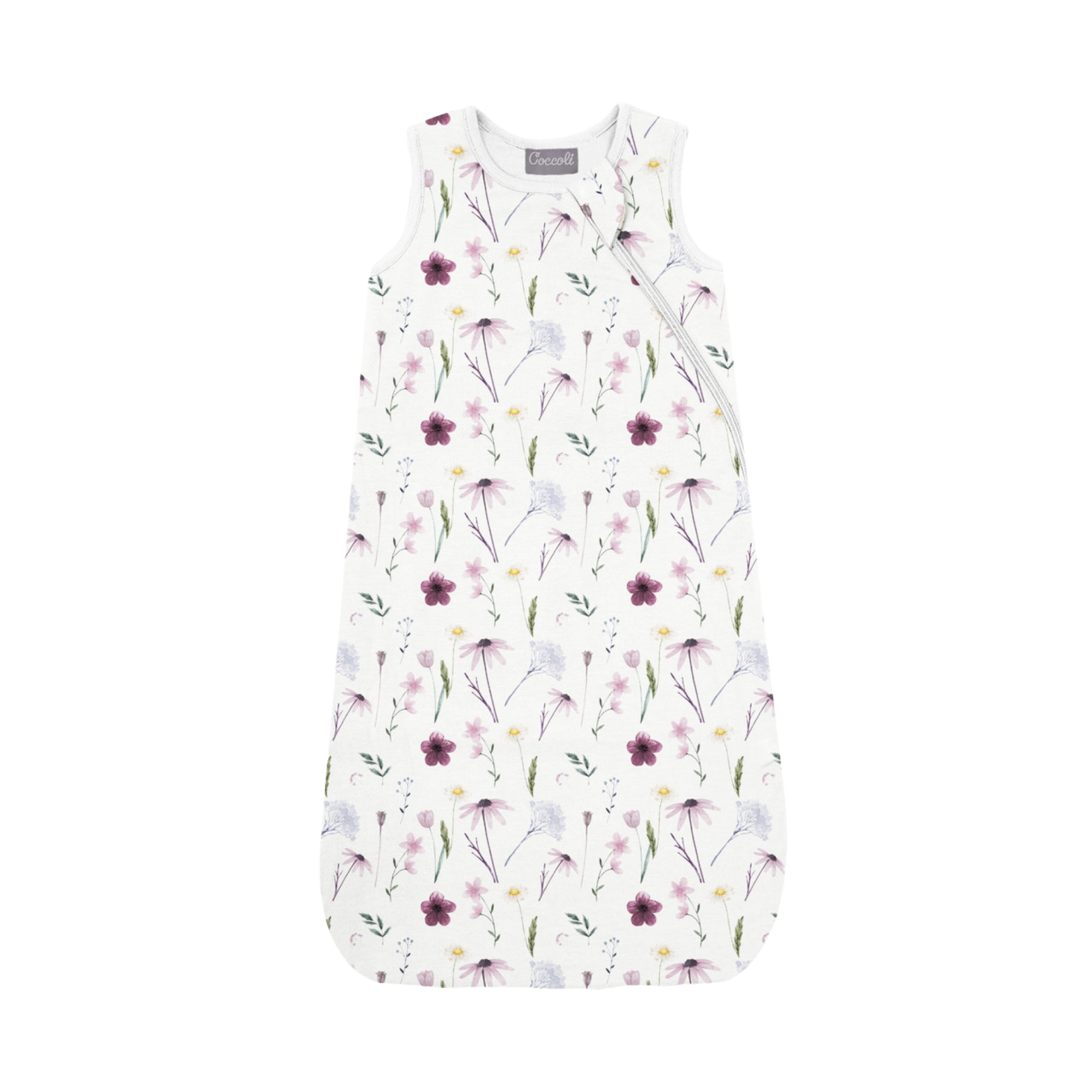 COCCOLI Modal 1.5T Sleepsack - Floral on Cream
