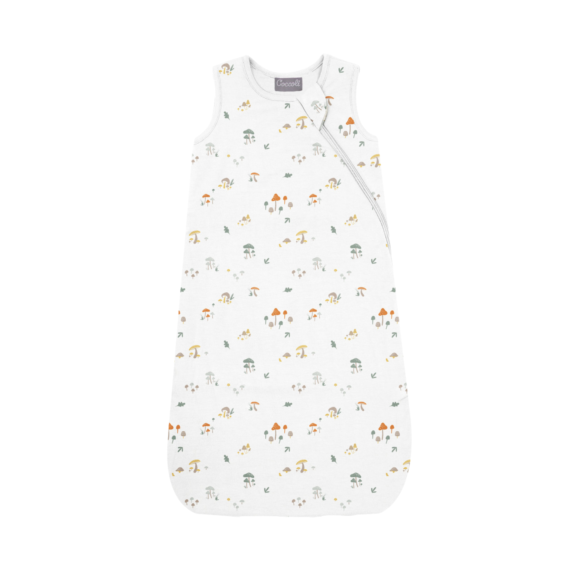 COCCOLI Modal 1.5T Sleepsack - Mushrooms on Cream