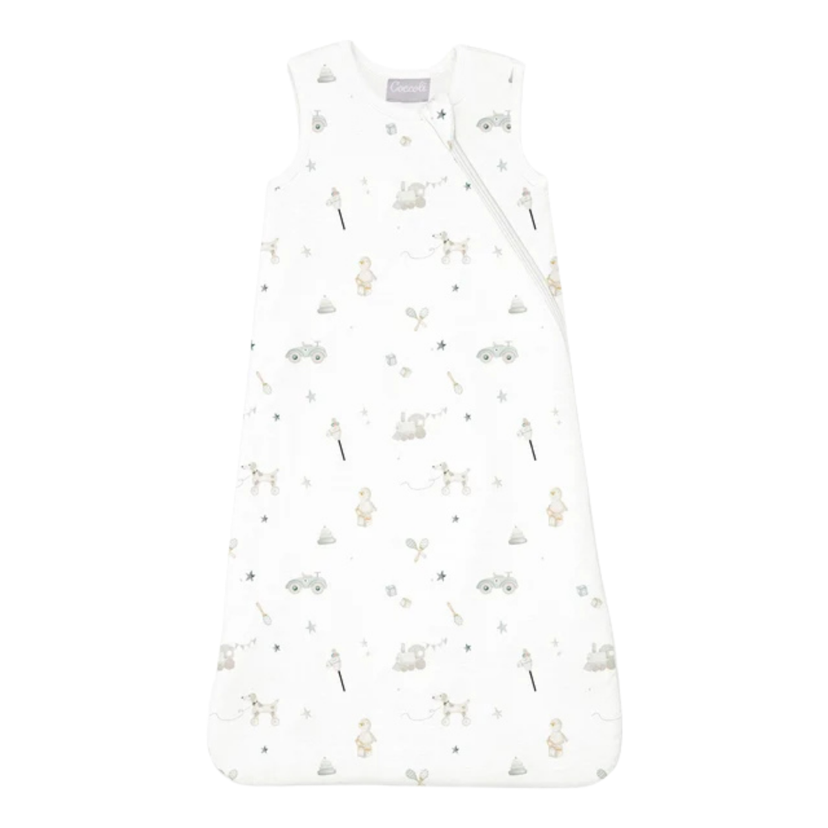 COCCOLI Modal 1.5 Tog Sleepsack - Toys on Cream