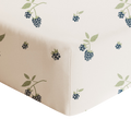 COCCOLI Modal Crib Sheet - Blackberries