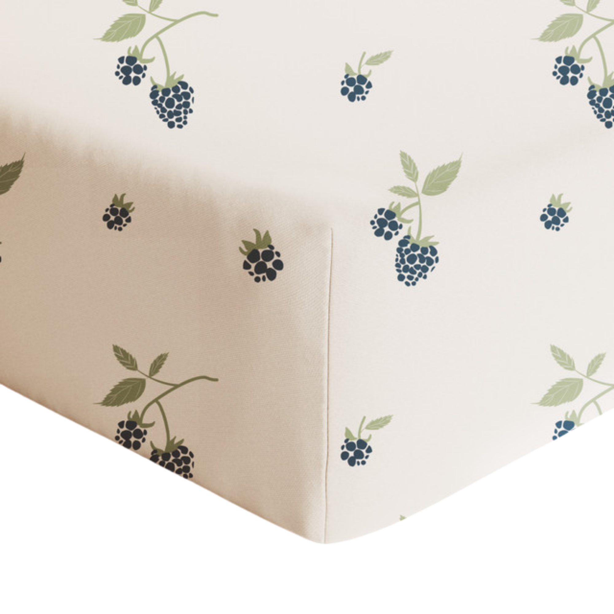COCCOLI Modal Crib Sheet - Blackberries