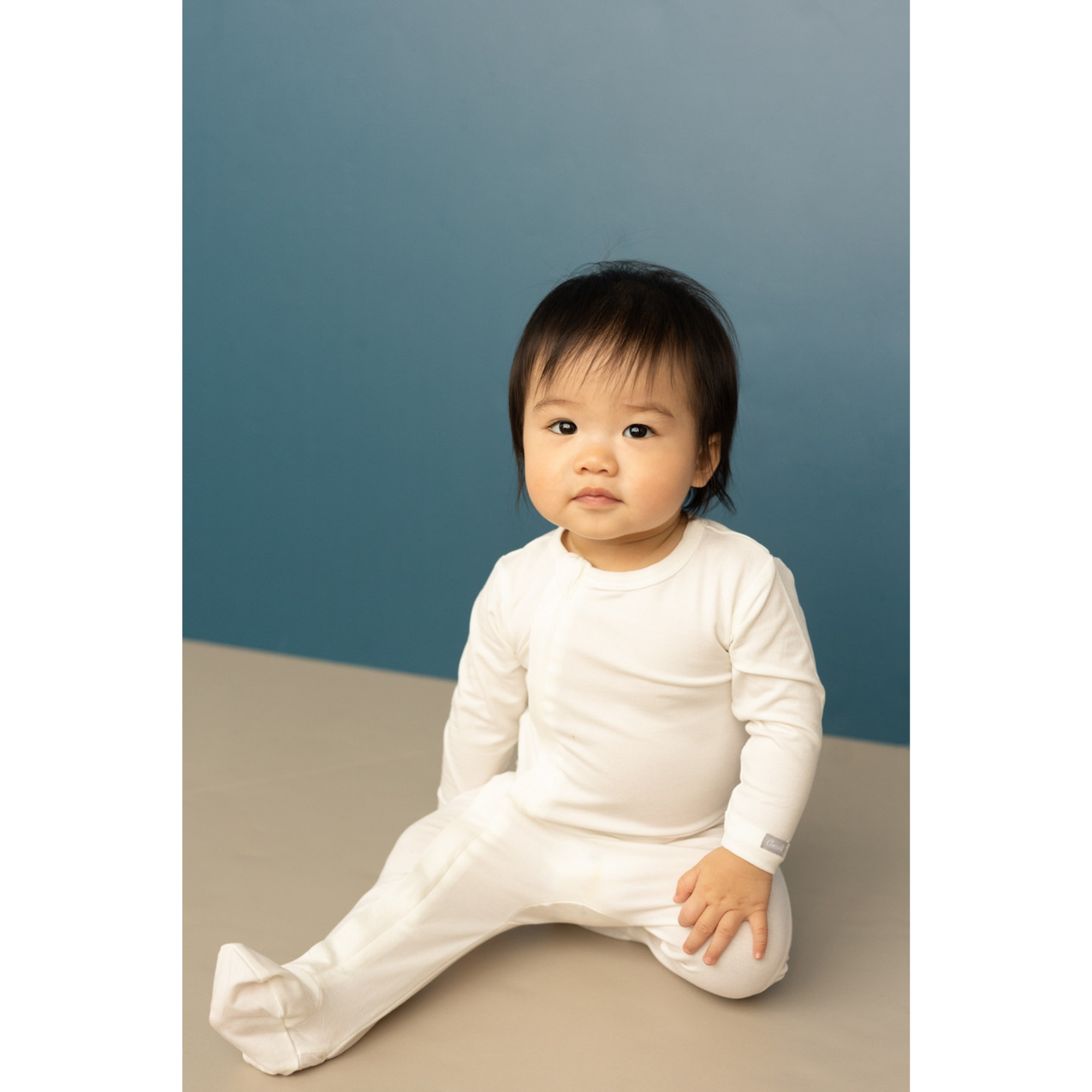 COCCOLI Modal Footie - Cream