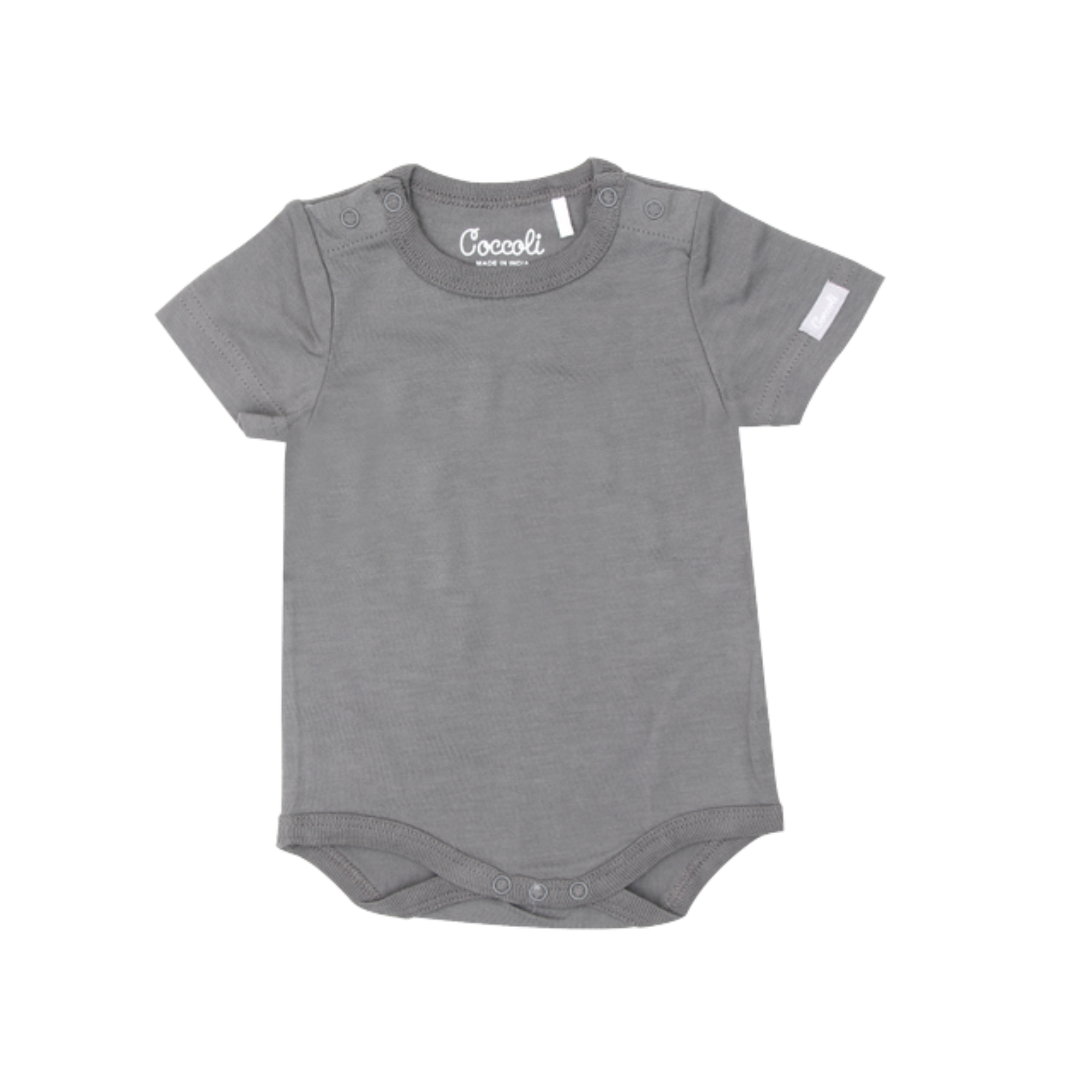 COCCOLI Modal Romper - Granite Grey