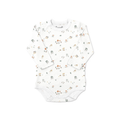 COCCOLI Modal Romper - Mushroom on Cream