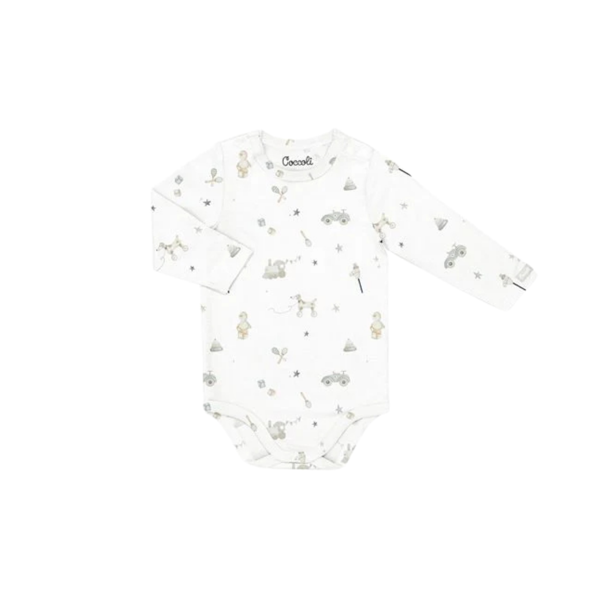 COCCOLI Modal Romper - Toys on Cream