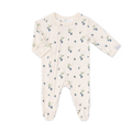 COCCOLI Modal Zipper Footie - Blackberries