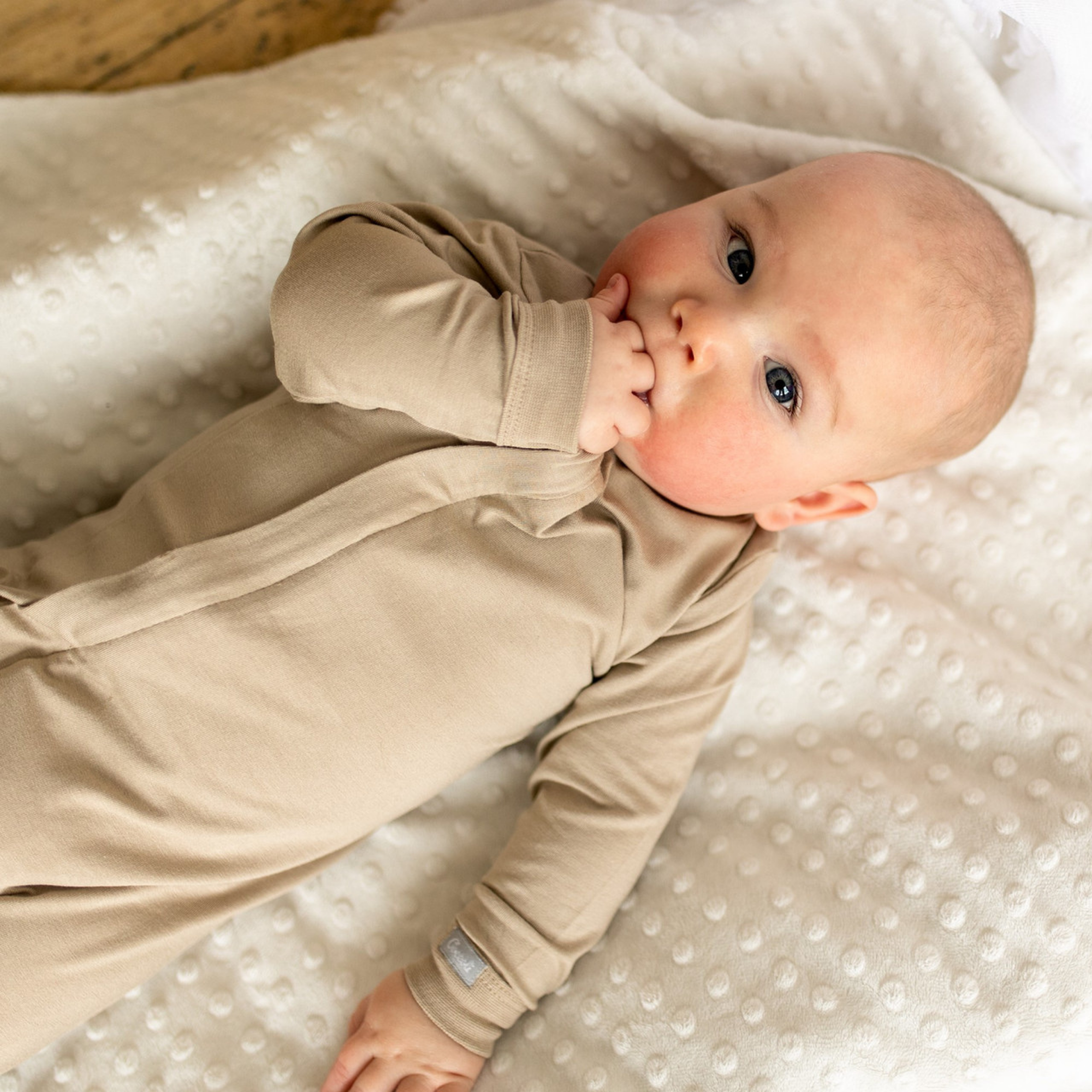 COCCOLI Modal Zipper Footie - Moonlight