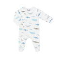 COCCOLI Modal Zipper Footie - Ocean Life