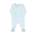 COCCOLI Modal Zipper Footie - Sky Blue