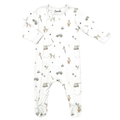COCCOLI Modal Zipper Footie - Toys on Cream