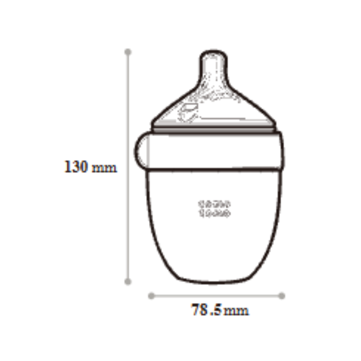 COMOTOMO Baby Bottle Gen 2 150ml (1-Pack)