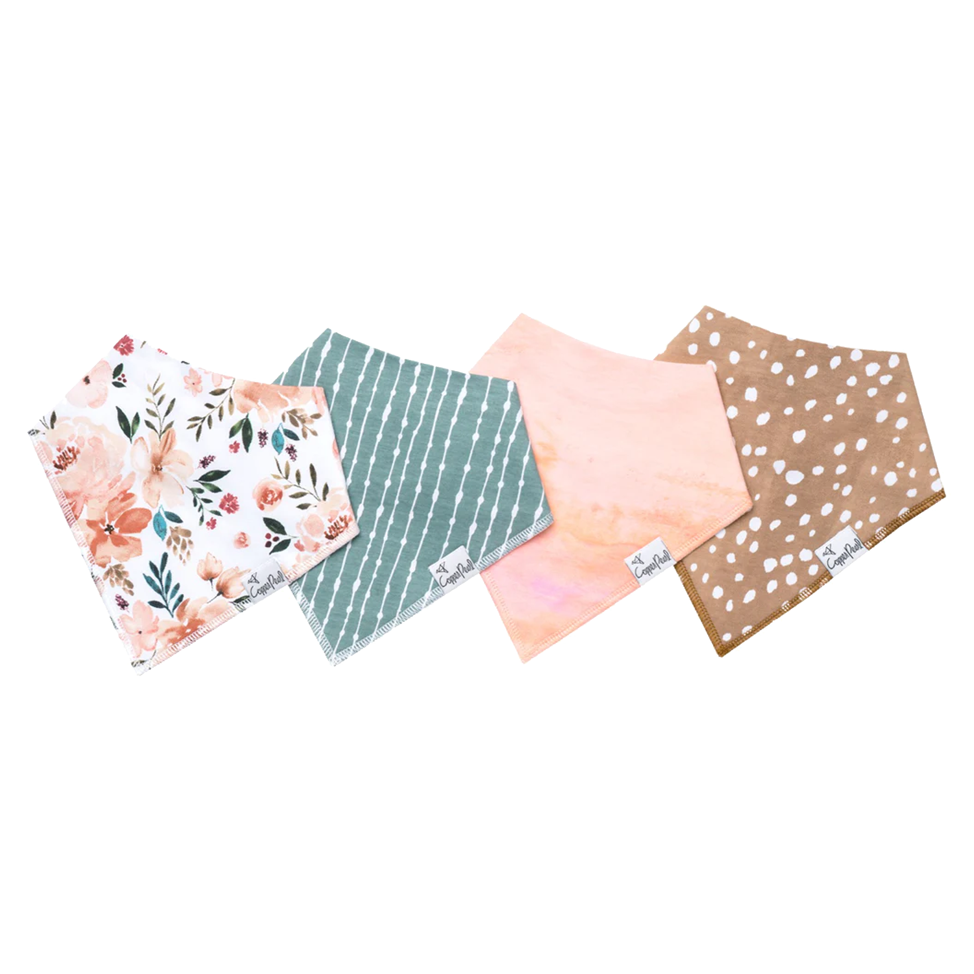 COPPER PEARL Bandana Bibs - Autumn