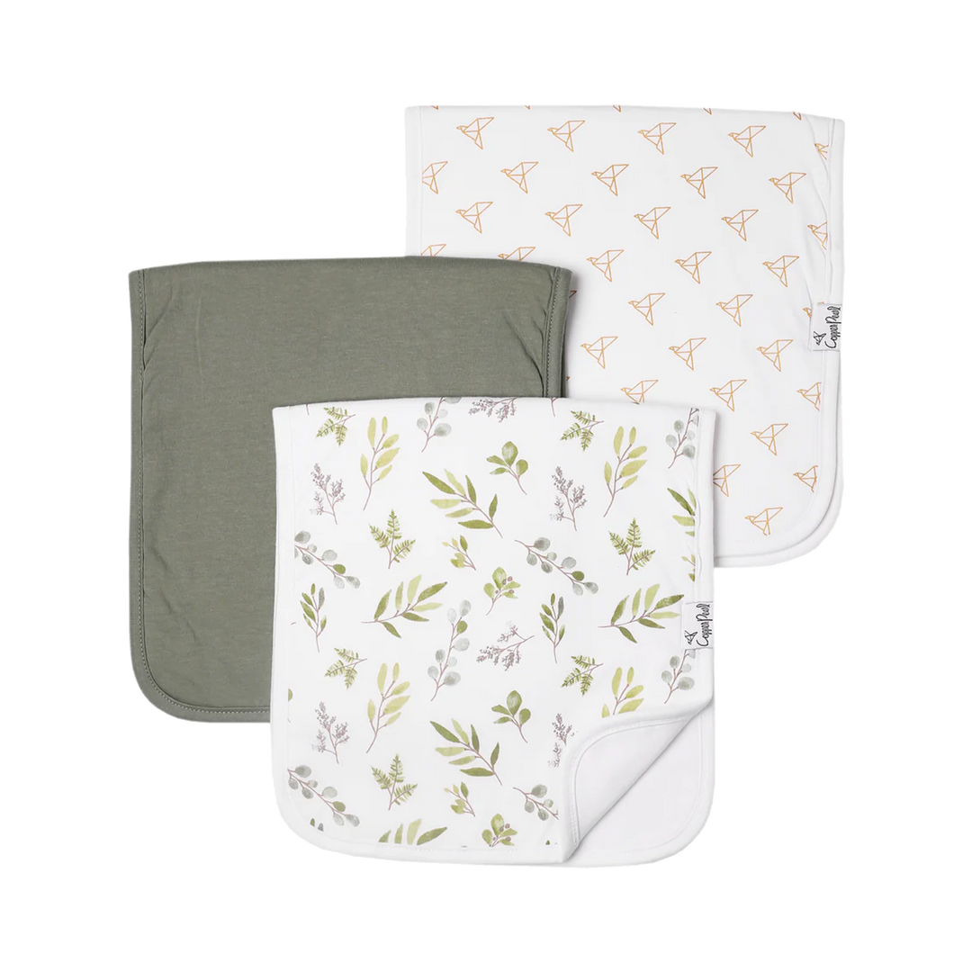 COPPER PEARL Burp Cloths - Haven