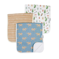 COPPER PEARL Burp Cloths - Peanut