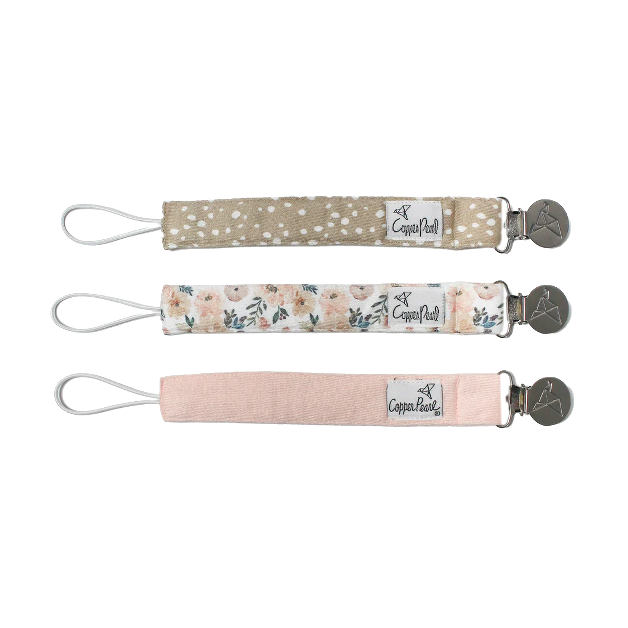 COPPER PEARL Pacifier Clips - Autumn