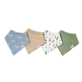 Bavoirs bandanas COPPER PEARL - Peanut