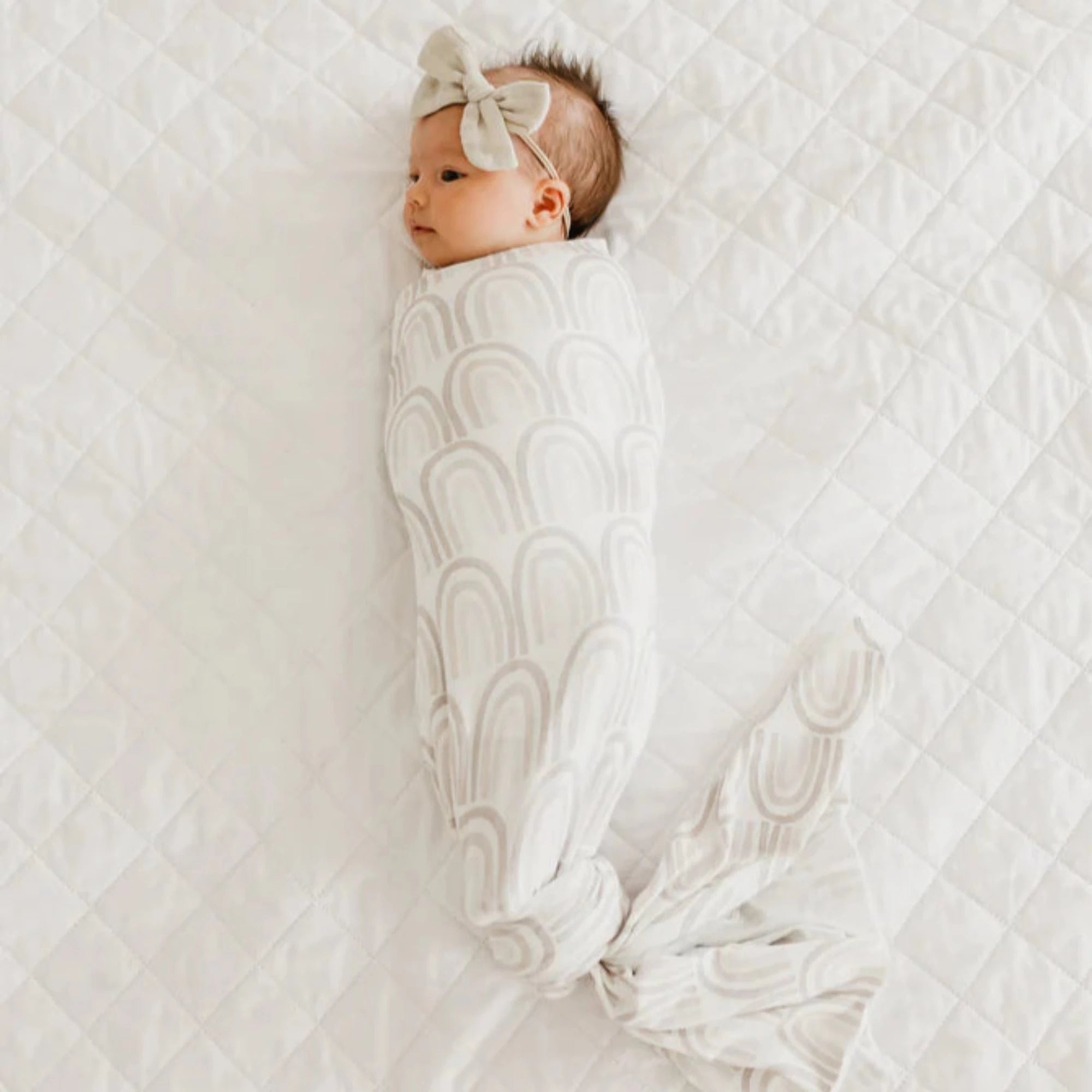 COPPER PEARL Swaddle Blanket - Bliss
