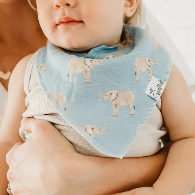 COPPER PEARL Bandana Bibs - Peanut