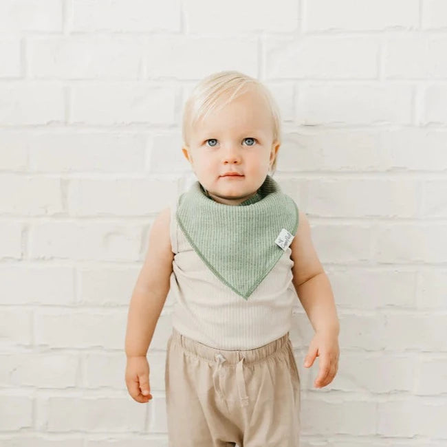COPPER PEARL Bandana Bibs - Peanut