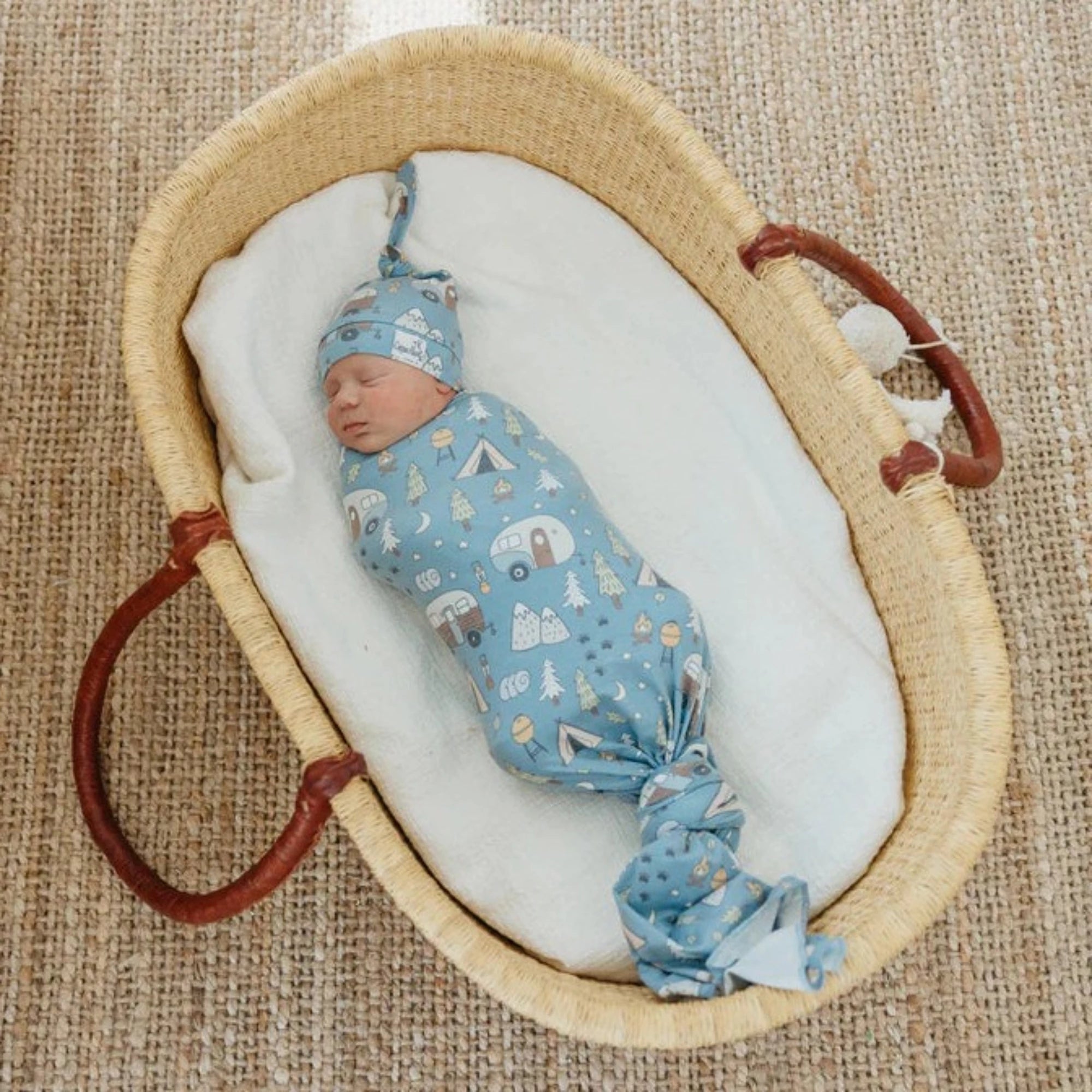 COPPER PEARL Swaddle Blanket - Bridger